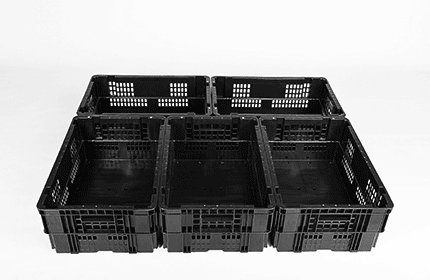PI-720-B-IS Inter-Stacking Crate - Semi-Vented Base