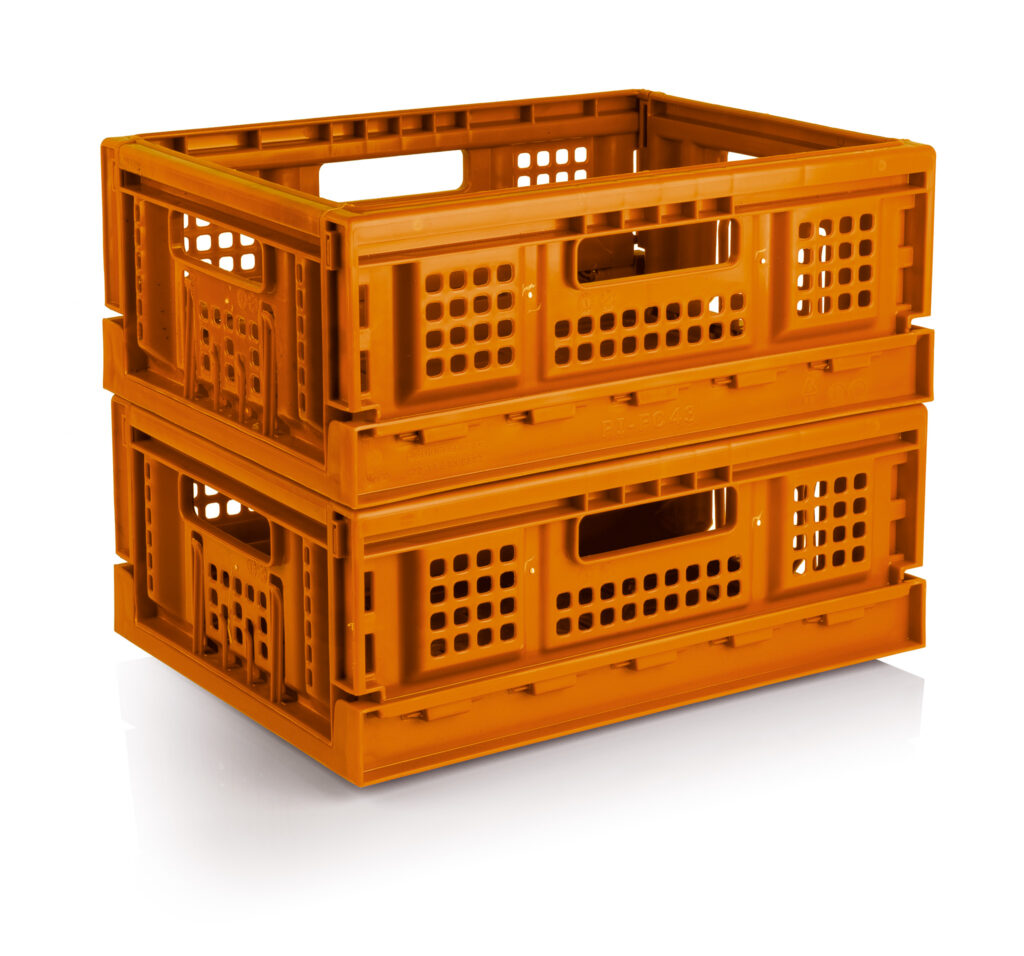 Stackable baby collapsible crate